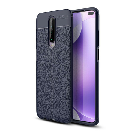 Xiaomi Redmi K30 Capa de Couro Litchi Linha Dupla