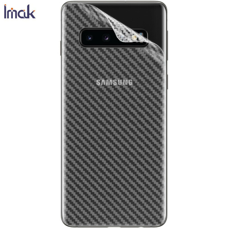 pelÃ­cula pelÃ­cula pelÃ­cula protectoraaa traseiro para Samsung Galaxy S10 Carbon Style IMAK
