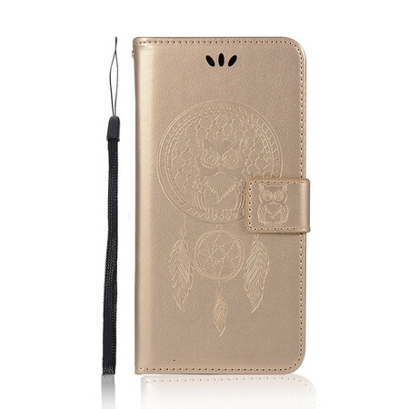 Capa de couro Sony Xperia L3 Dreamcatcher Owl