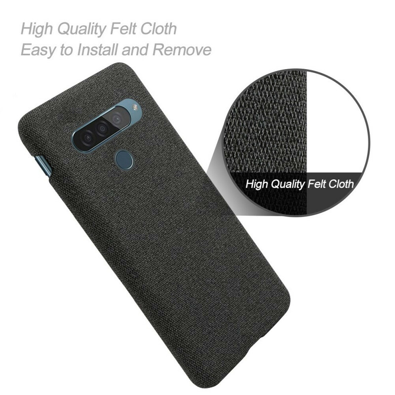 Capa LG G8S ThinQ Tecido Textura KSQ