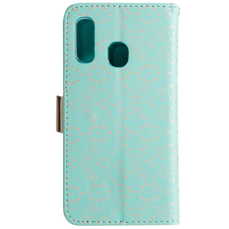 Samsung Galaxy A20e Capa de Renda com CordÃ£o