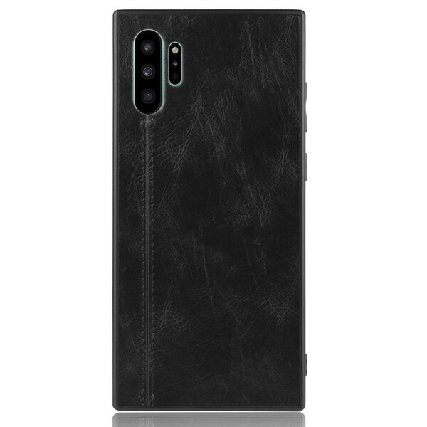 Samsung Galaxy Note 10 Plus Costura de Estilo de Couro