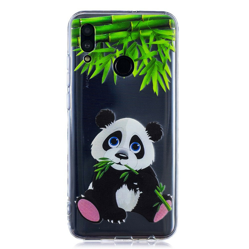 Huawei P Smart 2019 Capa transparente de Panda Eat