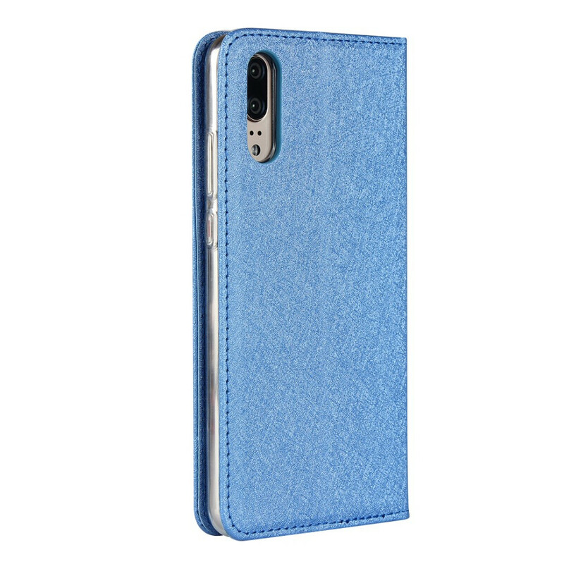 Capa Flip Cover Huawei P20 Estilo Couro Macio com CordÃ£o