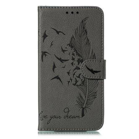 Capa Samsung Galaxy A20e Leatherette Live Your Dream