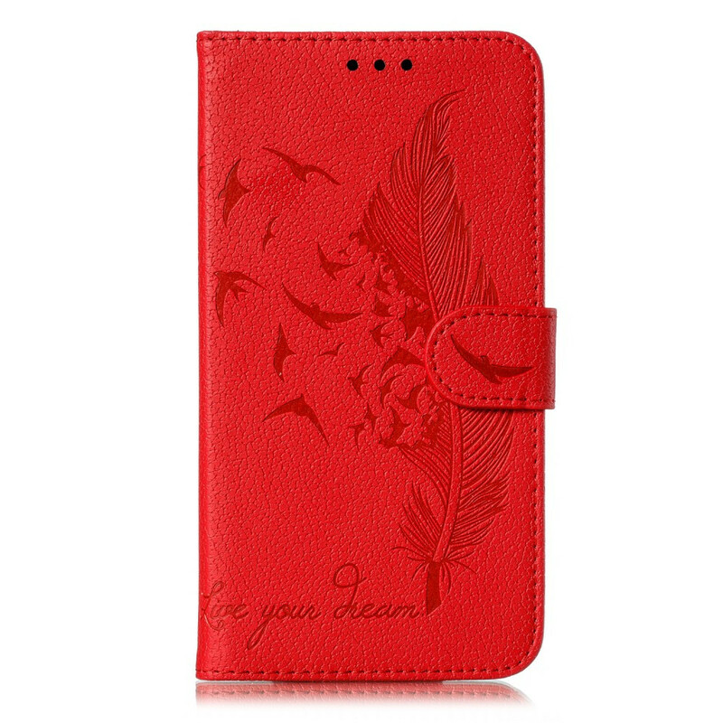 Capa Samsung Galaxy A20e Leatherette Live Your Dream