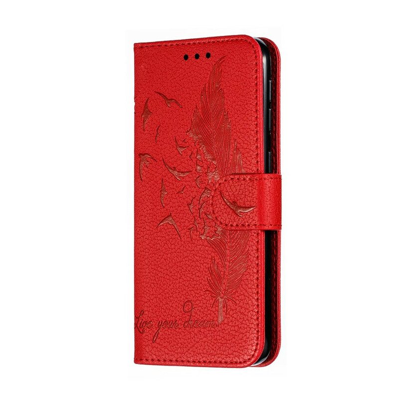 Capa Samsung Galaxy A20e Leatherette Live Your Dream