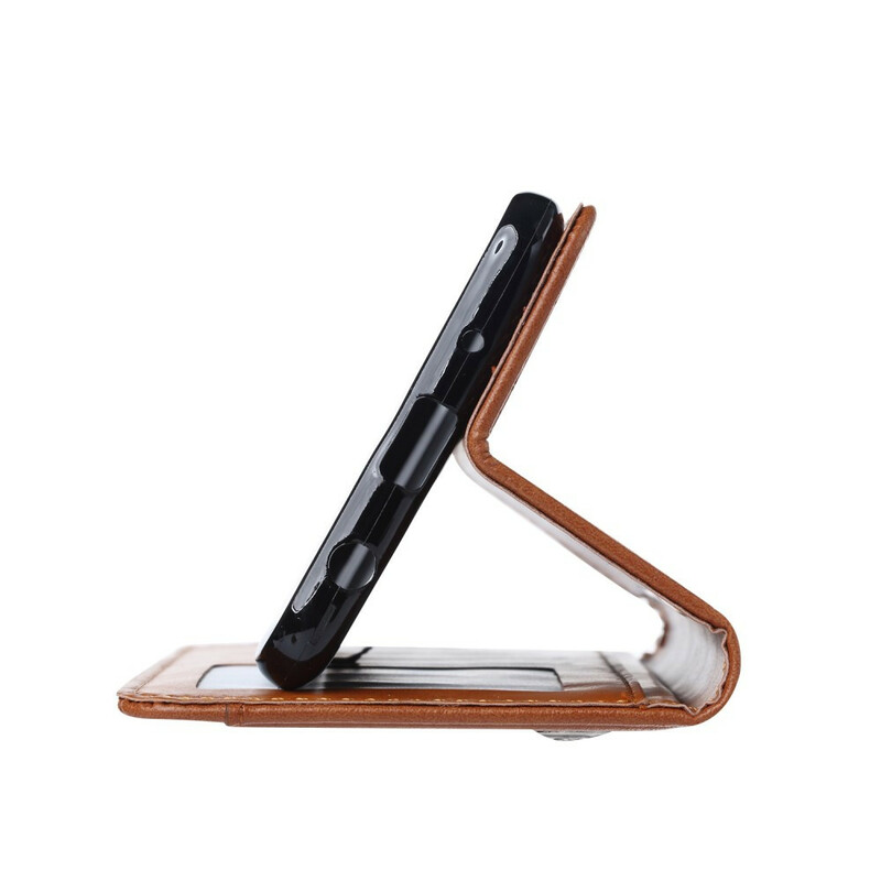 Capa Flip Cover Samsung Galaxy A20e Capa de cartão em pele