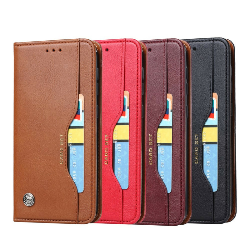 Capa Flip Cover Samsung Galaxy A20e Capa de cartão em pele