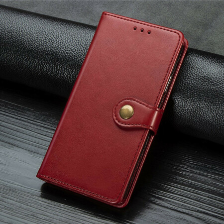 Capa Honor 20 Pro Leatherette com fecho Vintage