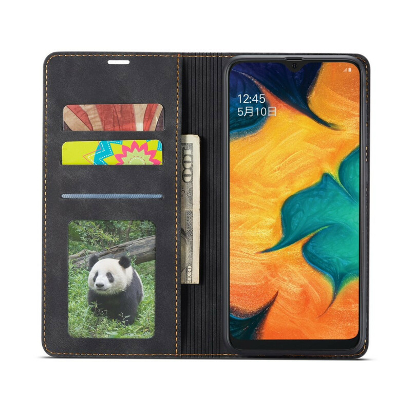 Capa Flip Cover Samsung Galaxy A20e Efeito Couro FORWENW Capa Flip Cover Samsung Galaxy A20e Efeito Couro FORWENW