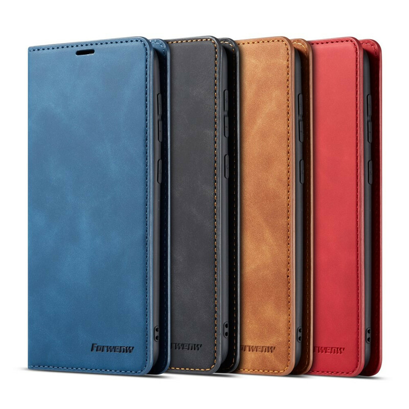 Capa Flip Cover Samsung Galaxy A20e Efeito Couro FORWENW Capa Flip Cover Samsung Galaxy A20e Efeito Couro FORWENW