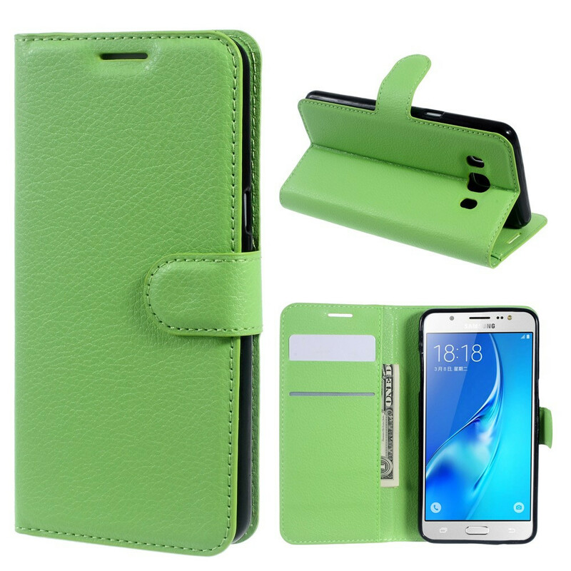Samsung Galaxy J5 2016 Capa de Couro Lychee