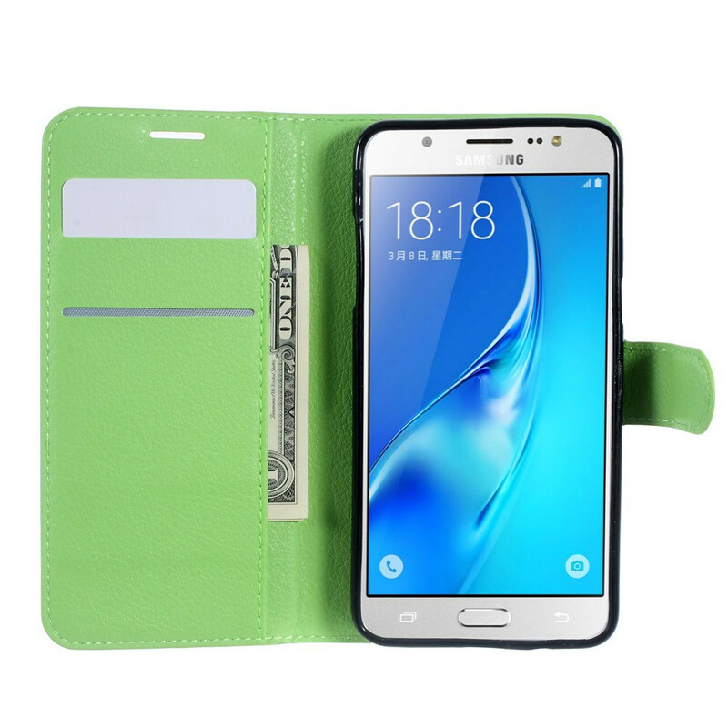 Samsung Galaxy J5 2016 Capa de Couro Lychee