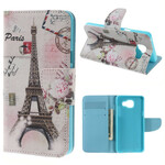 Samsung Galaxy A3 2016 Torre Eiffel Retro Case