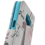 Samsung Galaxy A3 2016 Torre Eiffel Retro Case