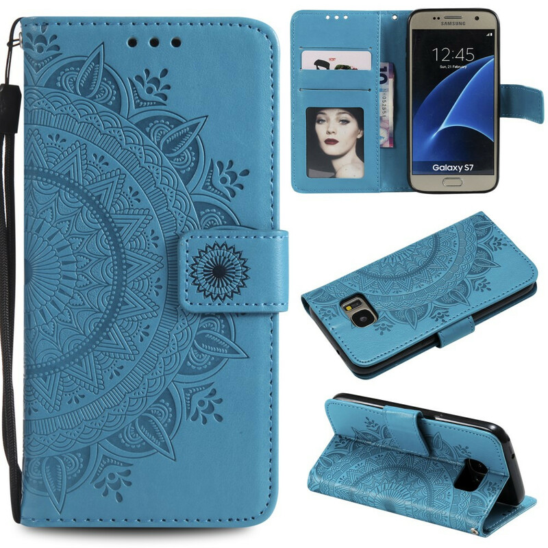 Samsung Galaxy S7 Capa Mandala Sun Samsung Galaxy S7 Capa Mandala Sun