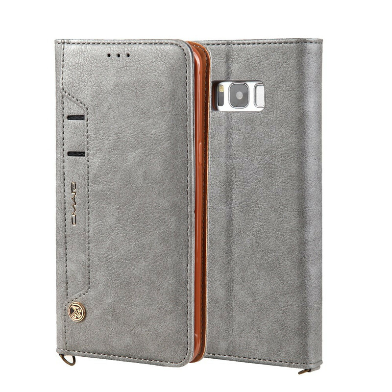 Capa Flip Capa Samsung Galaxy S8 Efeito CMAI2 Multi-Card CMAI