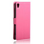 Capa de couro Sony Xperia XA Litchi Baby Colors