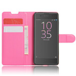 Capa de couro Sony Xperia XA Litchi Baby Colors