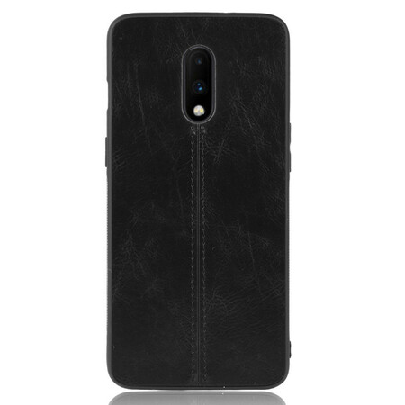 Capa de Efeito Couro OnePlus 7 Stitched