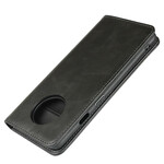 Capa Flip OnePlus 7T Premium Leatherette Stitching