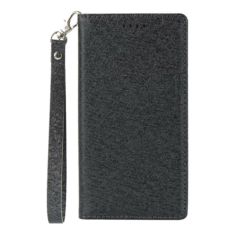 Capa Flip Cover Sony Xperia XZ2 Estilo Couro Macio com CordÃ£o