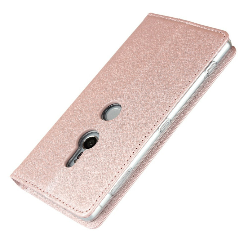 Capa Flip Cover Sony Xperia XZ2 Estilo Couro Macio com CordÃ£o