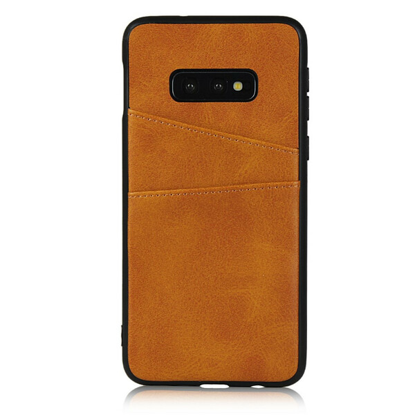 Samsung Galaxy S10e Capa em pele Capa duplo de cartão