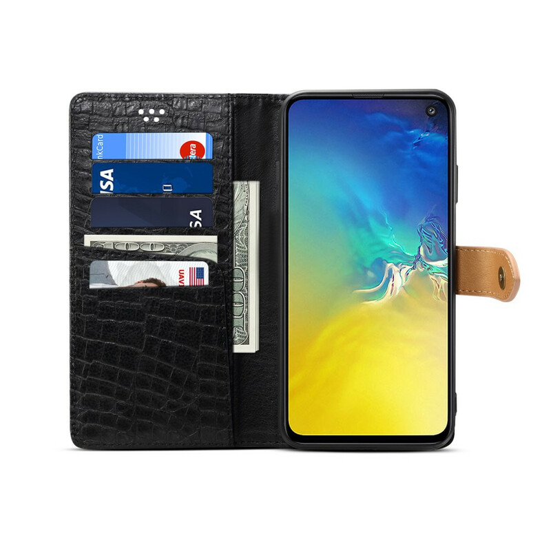 Samsung Galaxy S10e Croco Case and Belt