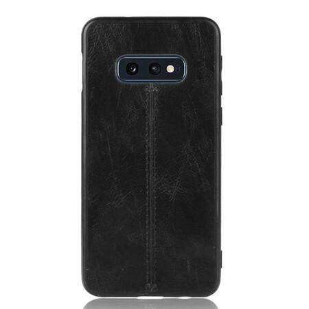 Samsung Galaxy S10e Efeito Couro Capa da costura