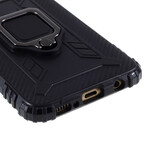 Samsung Galaxy S10e Anel e capa de fibra de carbono