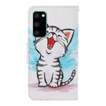 Samsung Galaxy S20 Kitten Strap Color Case
