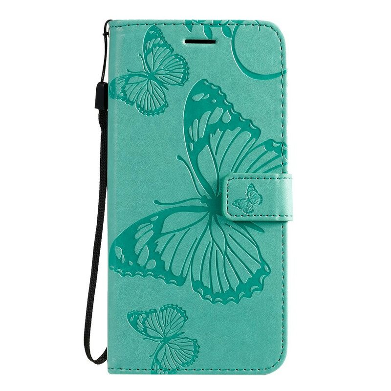 Samsung Galaxy S20 Plus Capa de Cordão para Borboletas Gigantes Samsung Galaxy S20 Plus Capa de Cordão para Borboletas Gigantes