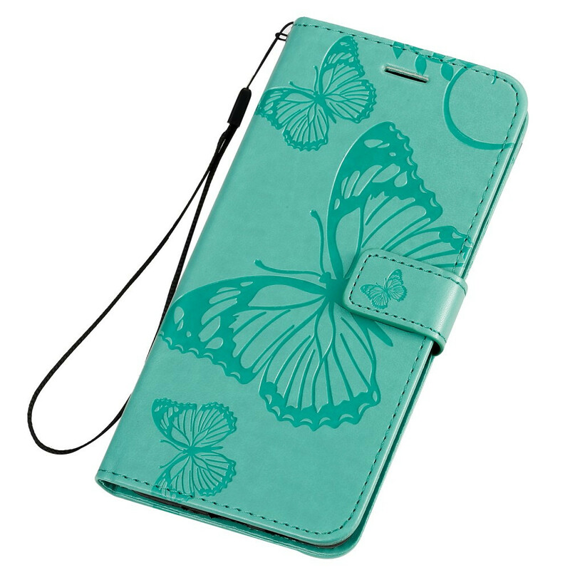 Samsung Galaxy S20 Plus Capa de Cordão para Borboletas Gigantes Samsung Galaxy S20 Plus Capa de Cordão para Borboletas Gigantes