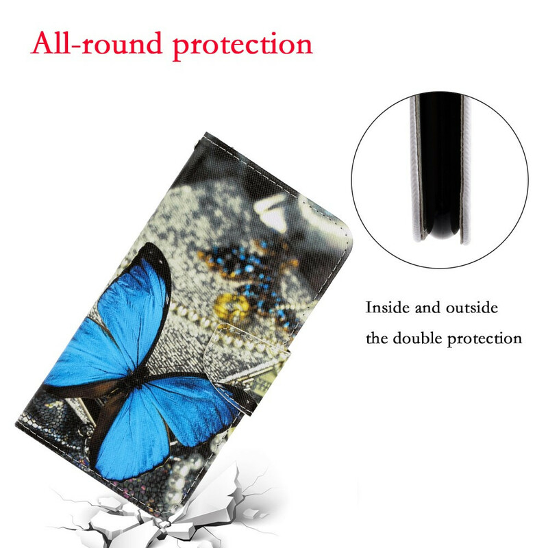 Samsung Galaxy S20 Plus Case Variations Butterfly Strap