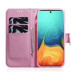 Samsung Galaxy A71 Flower Case Old Pink