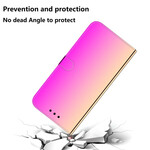 Samsung Galaxy A71 Mock Leather Case MIroir Cover