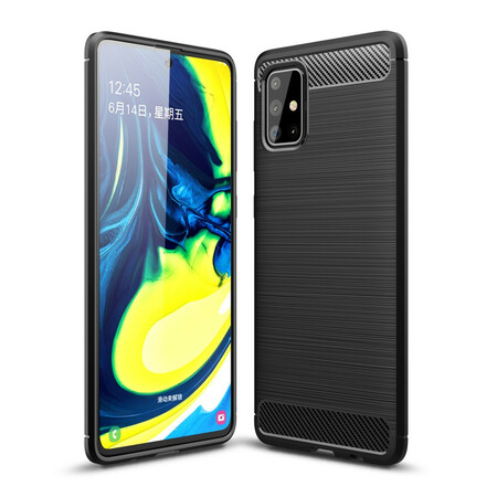 Capa de fibra de carbono escovada Samsung Galaxy A71