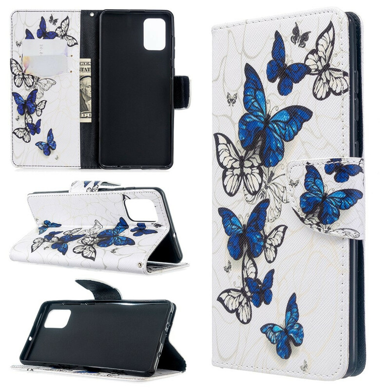 Capa Samsung Galaxy A71 Butterflies