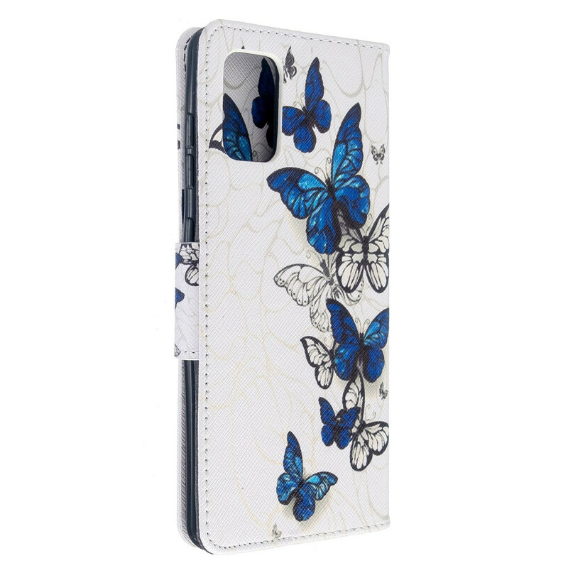 Capa Samsung Galaxy A71 Butterflies