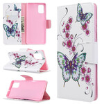 Capa Samsung Galaxy A71 Butterflies