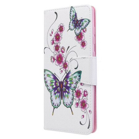 Capa Samsung Galaxy A71 Butterflies