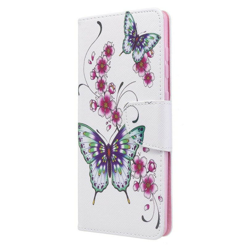 Capa Samsung Galaxy A71 Butterflies