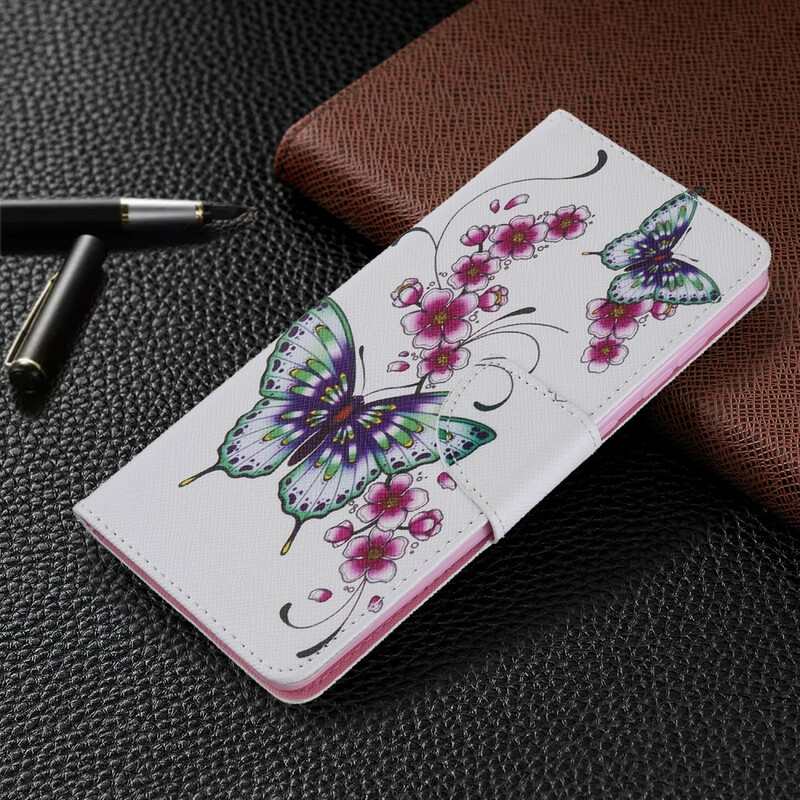 Capa Samsung Galaxy A71 Butterflies