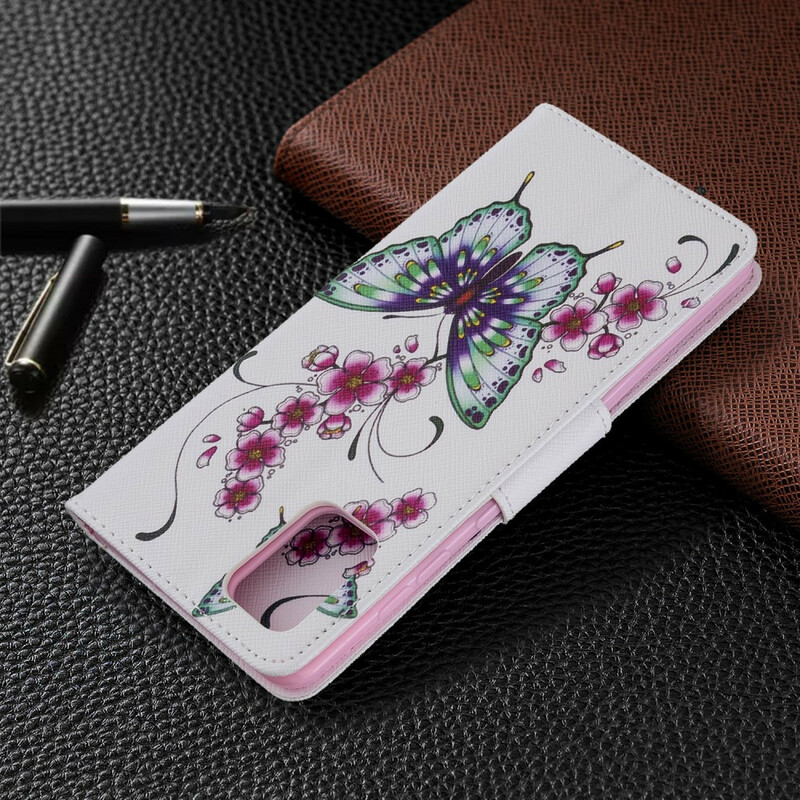 Capa Samsung Galaxy A71 Butterflies