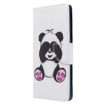 Capa divertida Samsung Galaxy A71 Panda