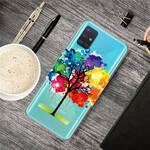 Capa Samsung Galaxy A71 Clear Watercolour Tree