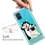Capa Samsung Galaxy A71 Funny Dogs