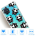 Samsung Galaxy A71 Case Top Pandas Divertimento
